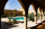 Morocco hotel pool